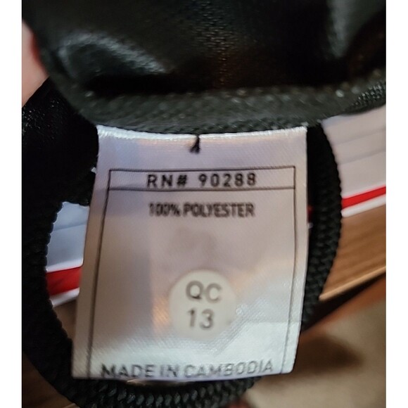 Adidas Drawstring Bag Gym Bag Black & White 3 stripes Nice - Picture 11 of 13